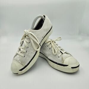 Converse Clot Jack Purcell Low Top Ox White Fur 'Giant‎ Panda' Shoes M 6.5 W-8